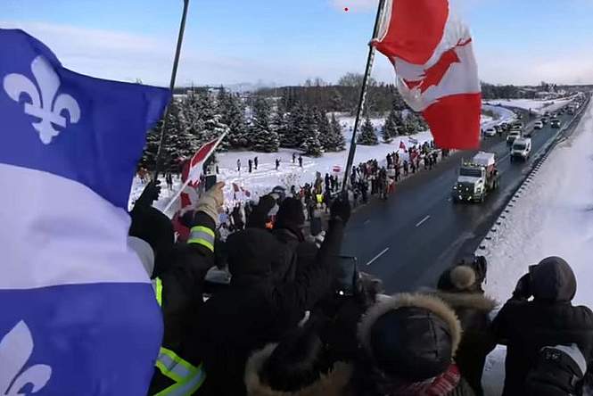 Le « Convoi de la liberté », une idée canadienne qui fait son chemin dans le monde