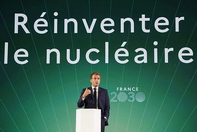 Nucléaire civil : à Belfort, Emmanuel Macron atomise la campagne