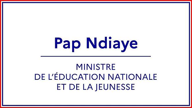 Pap Ndiaye, ministre de l’Education nationale, c’est du pur Macron !