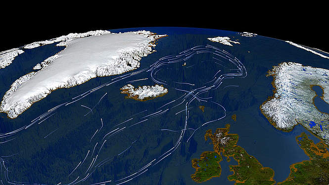 Le réchauffement des océans pourrait provoquer une nouvelle ère glaciaire en Europe